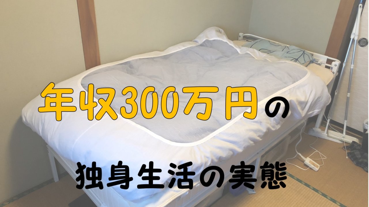 年収300万円の独身生活の実態を公開 300万円でも楽しく過ごすために工夫すべきこと Enjoy 節約 Com