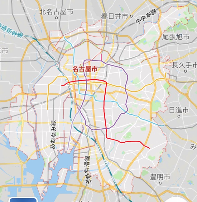 名古屋市 地図 Enjoy 節約 Com